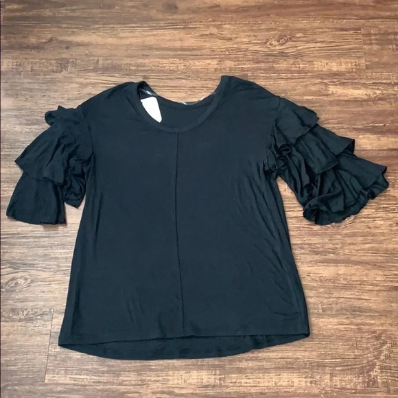 Isabel Maternity Top Black Medium New - Picture 2 of 8